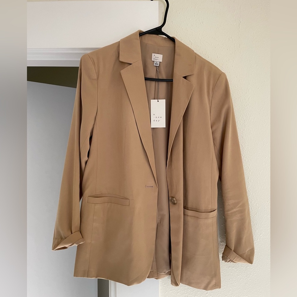 Tan blazer